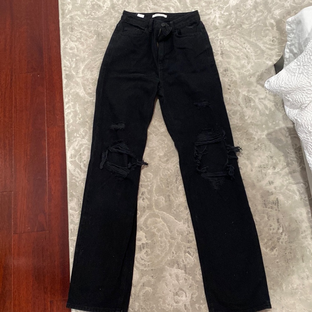 Pacsun Black Boyfriend Jeans